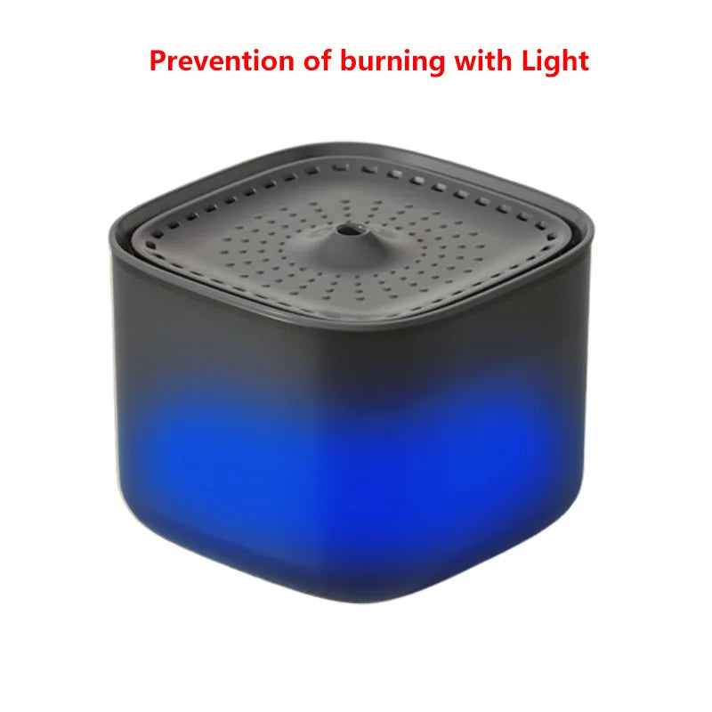 101oz/3L Pet Water Fountain Automatic Induction Circulating Filtering Cat Water Drinker USB Electric Mute Cats Water Dispenser