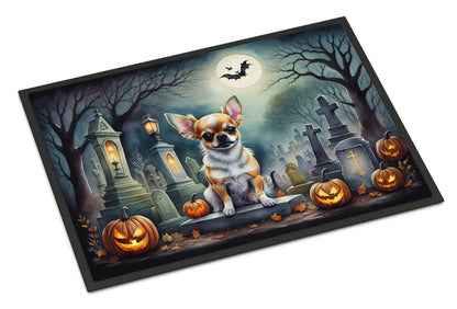 Chihuahua Spooky Halloween Doormat